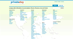 Desktop Screenshot of privatestay.com